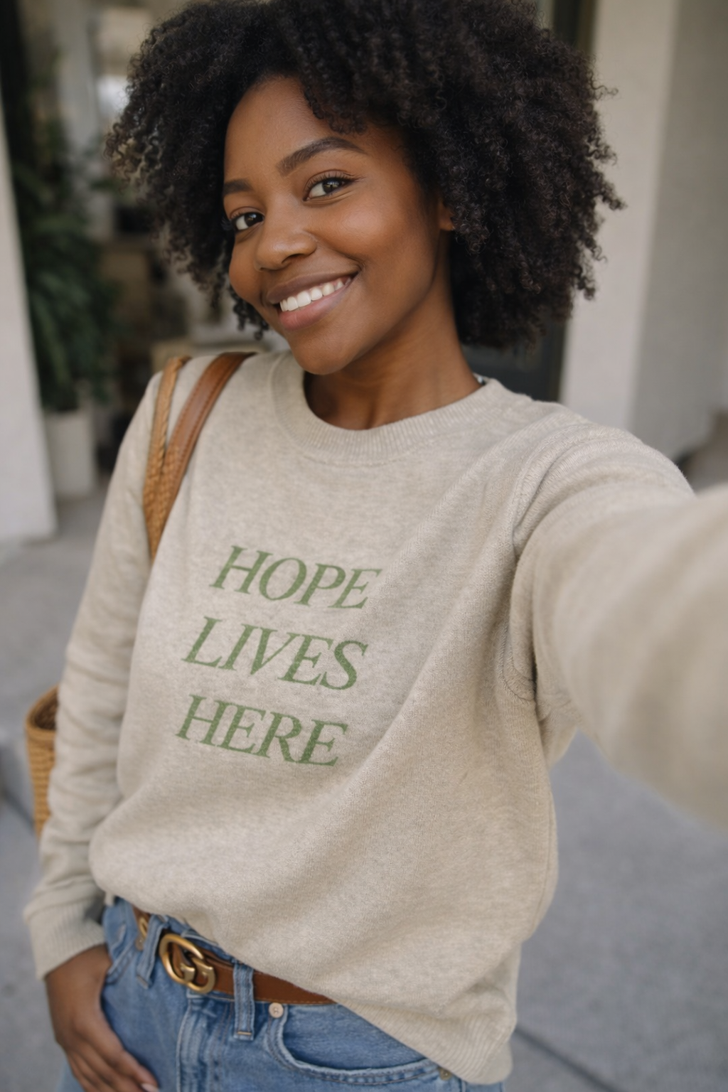 HOPE KNIT - BEIGE — Omi.Hope